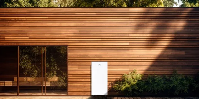 Emaldo batterisystem installeret i moderne hjem